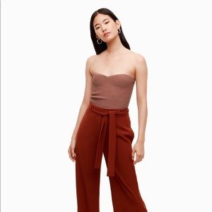 Aritzia Olaf knit top in Mocha